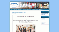 Desktop Screenshot of basalttheater.de